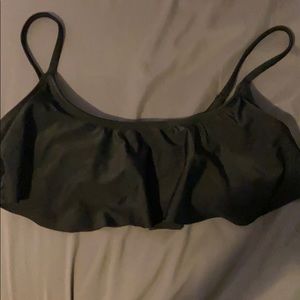 Black bikini top